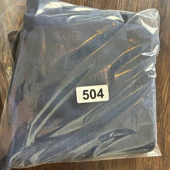 GAP 1969 Jeans Real Straight Stretch Dark Wash Thick Stitch Women’s Size 29p - Picture 11 of 11